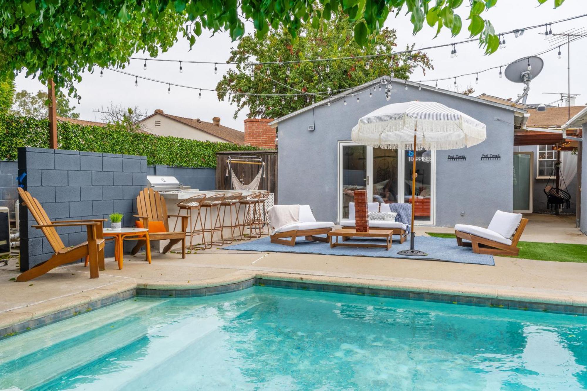 Angel&Rose Universal Hollywood Heated Pool House King Bed Los Angeles Buitenkant foto