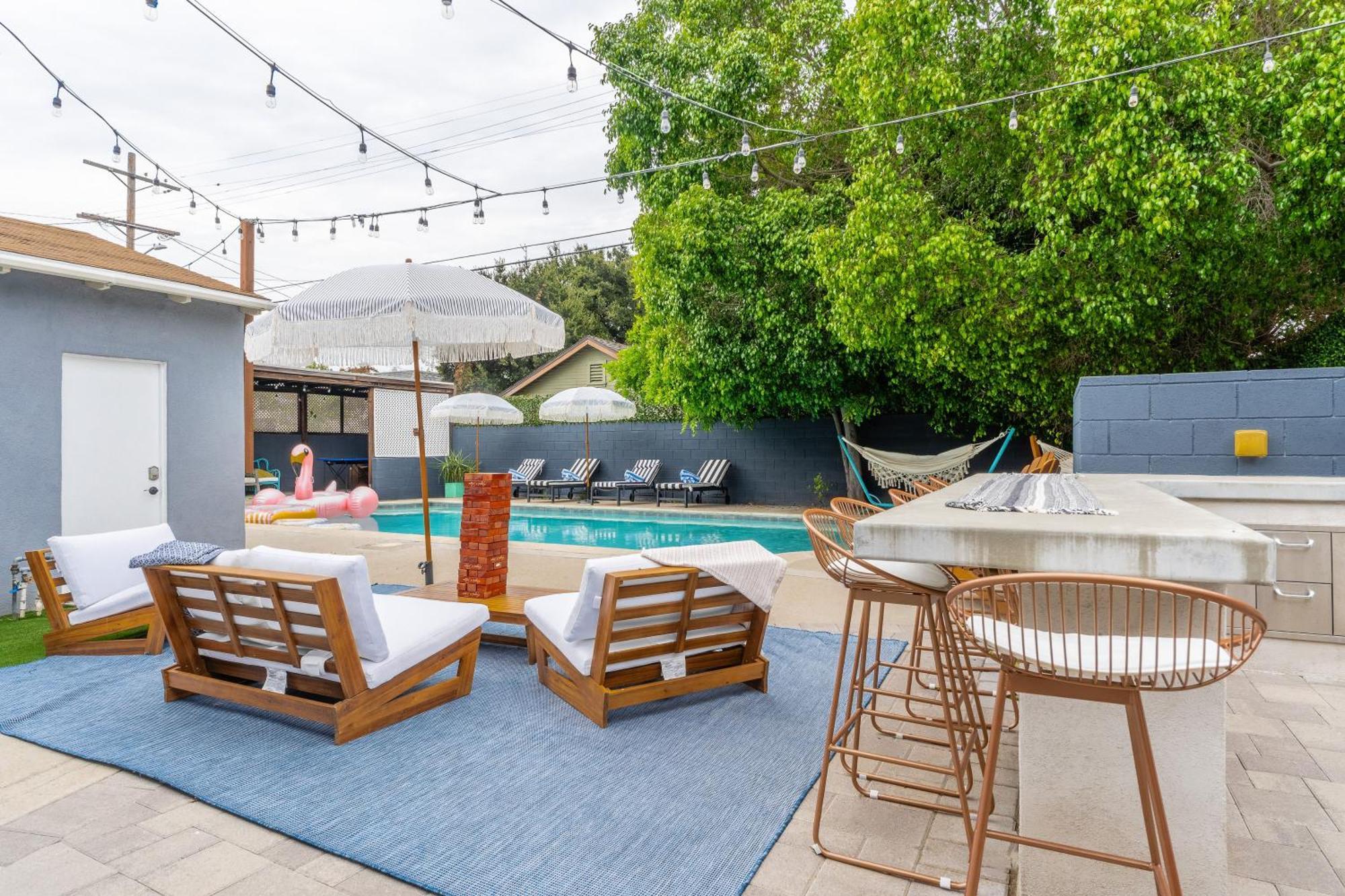 Angel&Rose Universal Hollywood Heated Pool House King Bed Los Angeles Buitenkant foto
