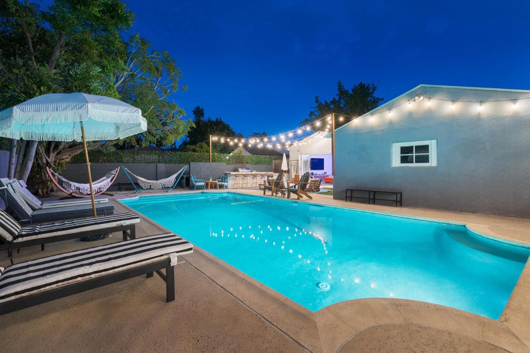 Angel&Rose Universal Hollywood Heated Pool House King Bed Los Angeles Buitenkant foto