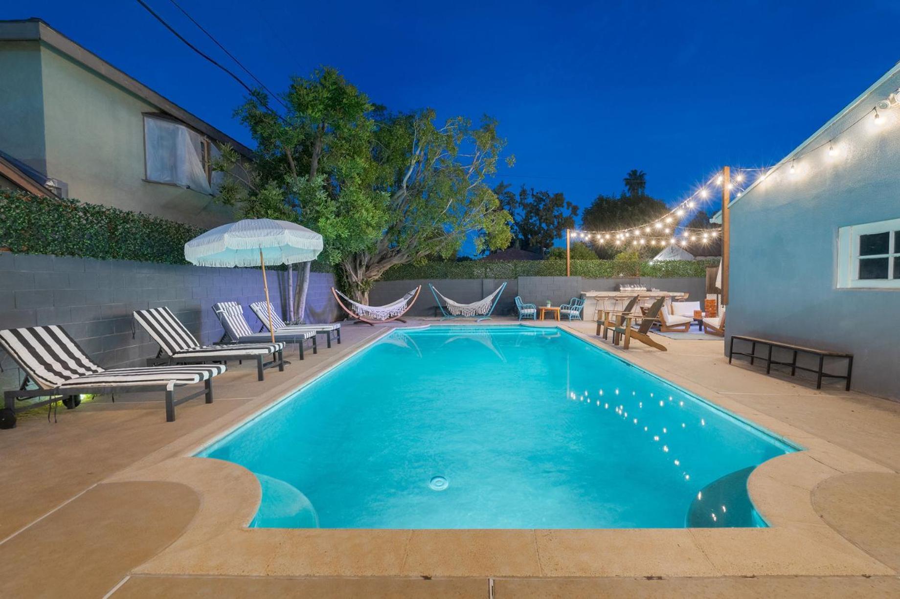 Angel&Rose Universal Hollywood Heated Pool House King Bed Los Angeles Buitenkant foto